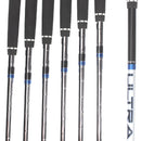 Cobra King T-Rail Steel/Graphite Mens Left Hand Irons 5-SW Regular - Cobra Ultra Lite