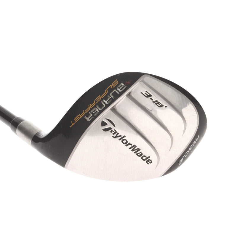 TaylorMade Burner Superfast Graphite Mens Right Hand 3 Hybrid 18* Regular - REAX 60