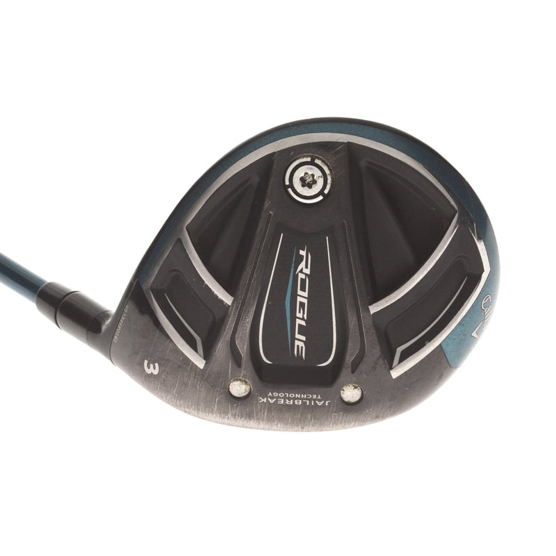 Callaway Rogue Graphite Mens Right Hand Fairway 3 Wood 15* Stiff - Evenflow 6.0 75g