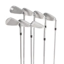 TaylorMade Qi Steel Mens Left Hand Irons 5-SW Regular - KBS Max 85