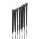 TaylorMade Qi Steel Mens Left Hand Irons 5-SW Regular - KBS Max 85
