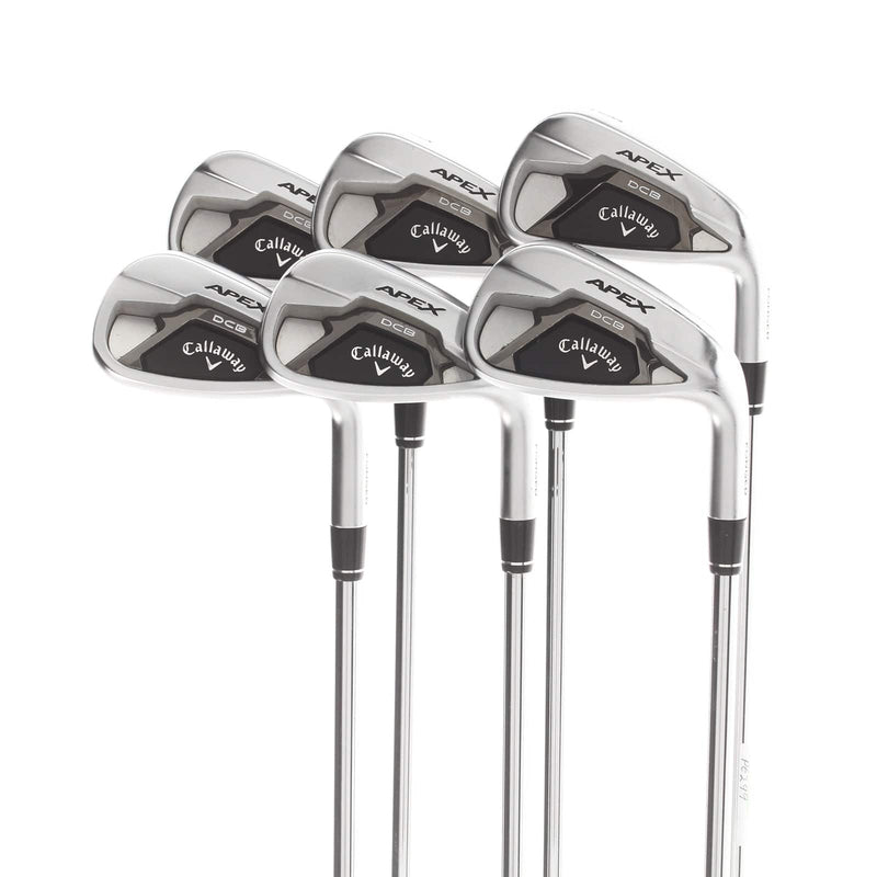 Callaway Apex DCB Steel Mens Right Hand Irons 6-AW Regular - True Temper MPH 85