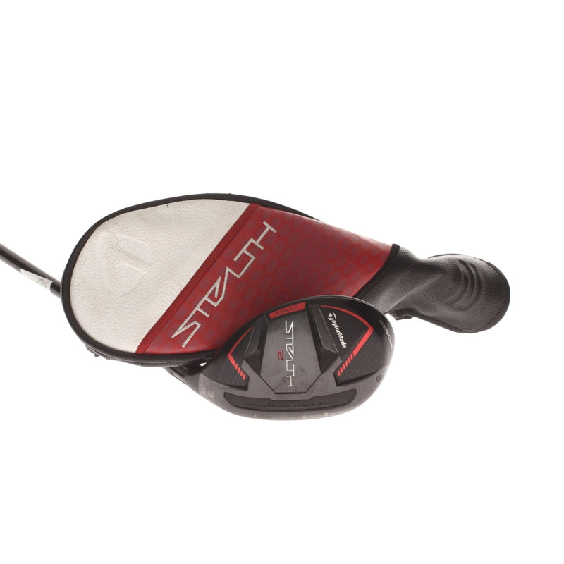 TaylorMade Stealth 2 Graphite Mens Right Hand 3 Hybrid 19* Stiff - Fujikura Ventus TR Red 7-S