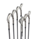 Ping G Series Graphite Mens Right Hand Irons 5-SW Red Dot 1* Flat Regular - Ping CFS 70