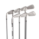 Ping G Series Graphite Mens Right Hand Irons 5-SW Red Dot 1* Flat Regular - Ping CFS 70