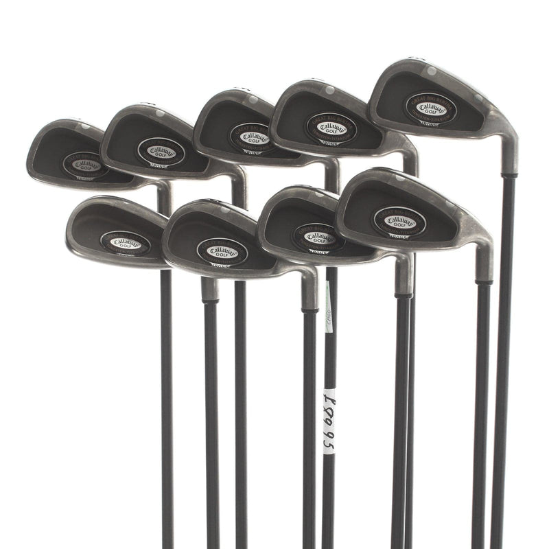 Callaway Great Big Bertha 1997 Graphite Mens Right Hand Irons 3-SW Regular - Callaway RCH 96