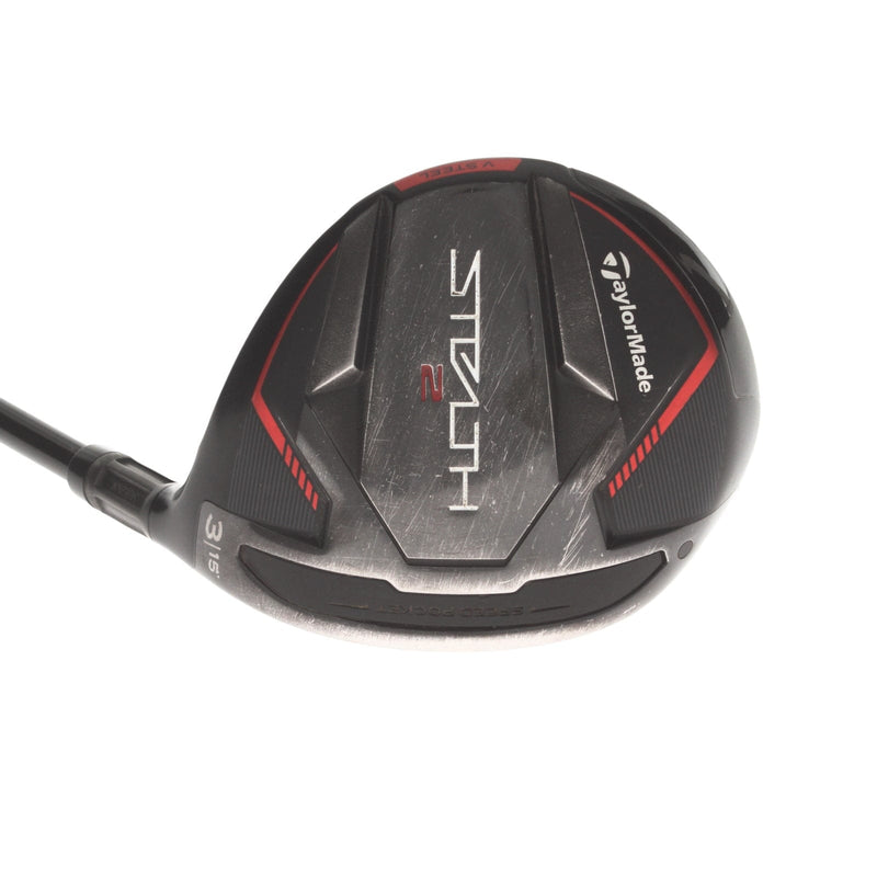 TaylorMade Stealth 2 Graphite Mens Right Hand Fairway 3 Wood 15* Regular - Fujikura Ventus TR 5-R