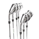 Titleist AP3 718 Steel Mens Left Hand Irons 4-PW Stiff - AMT Black S300