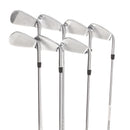 Titleist AP3 718 Steel Mens Left Hand Irons 4-PW Stiff - AMT Black S300