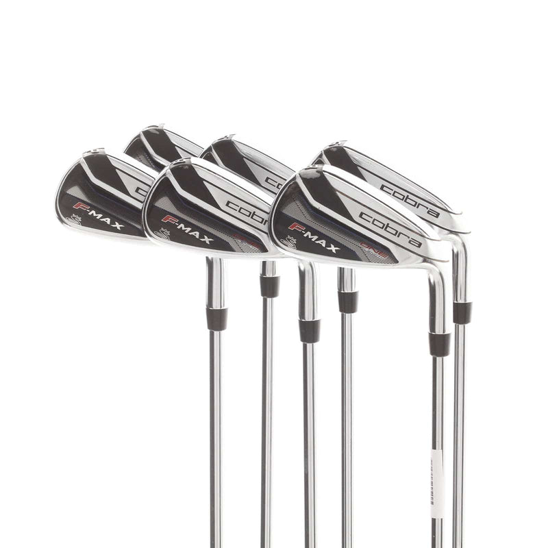 Cobra F-Max One Length Steel Mens Right Hand Irons 5-PW Regular -