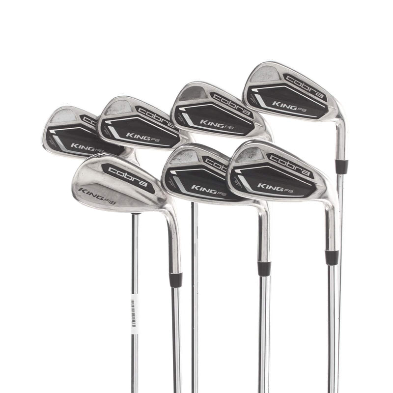 Cobra King F8 Steel Mens Right Hand Irons 5-GW Regular - True Temper XP90