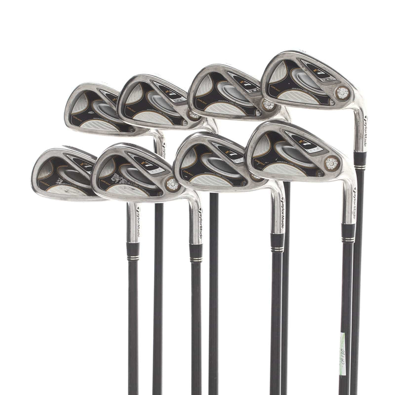 TaylorMade R7 Draw Graphite Mens Right Hand Irons 3-PW Regular - Reax 55g