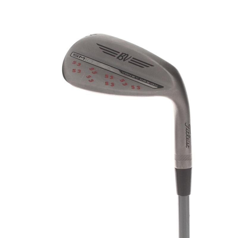 Titleist BV Vokey SM10 Graphite Mens Right Hand Gap Wedge 53* 8 Bounce M Grind Regular - MMT 85