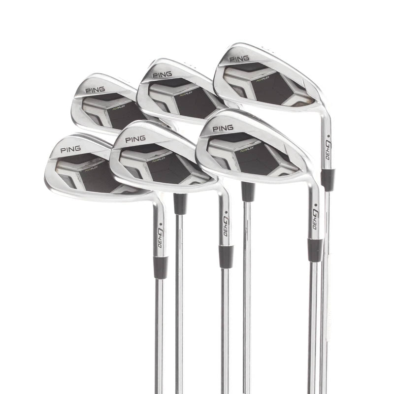 Ping G430 Steel Mens Right Hand Irons 5-PW Black Dot Stiff - True Temper AWT 2.0