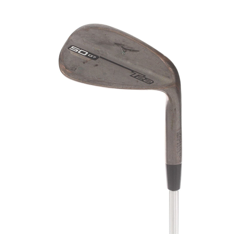 Mizuno T22 Steel Mens Right Hand Gap Wedge 50* 7 Bounce Stiff - Dynamic Gold Tour Issue S400