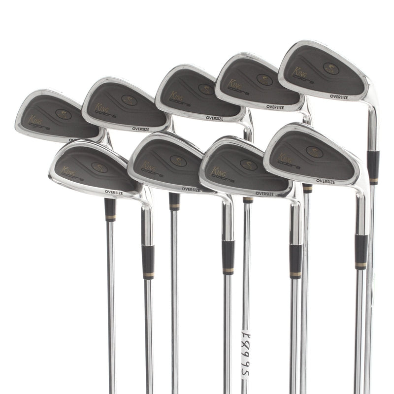 Cobra King Oversize Steel Mens Right Hand Irons 3-SW Regular -