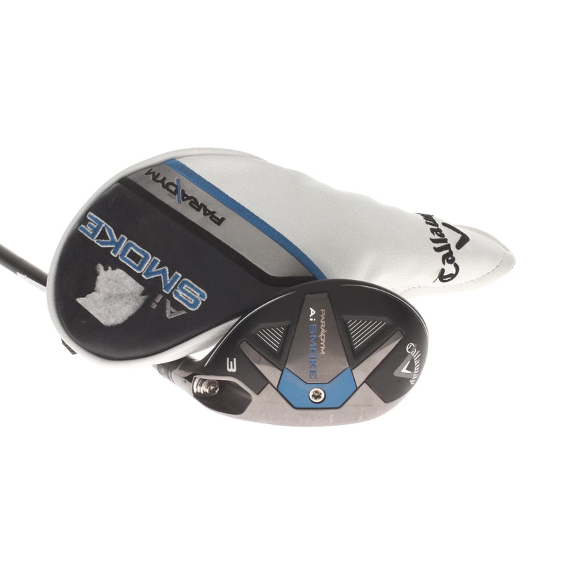 Callaway Paradym Ai Smoke Graphite Mens Right Hand 3 Hybrid 18* Stiff - Project X Cypher Seventy 6.0