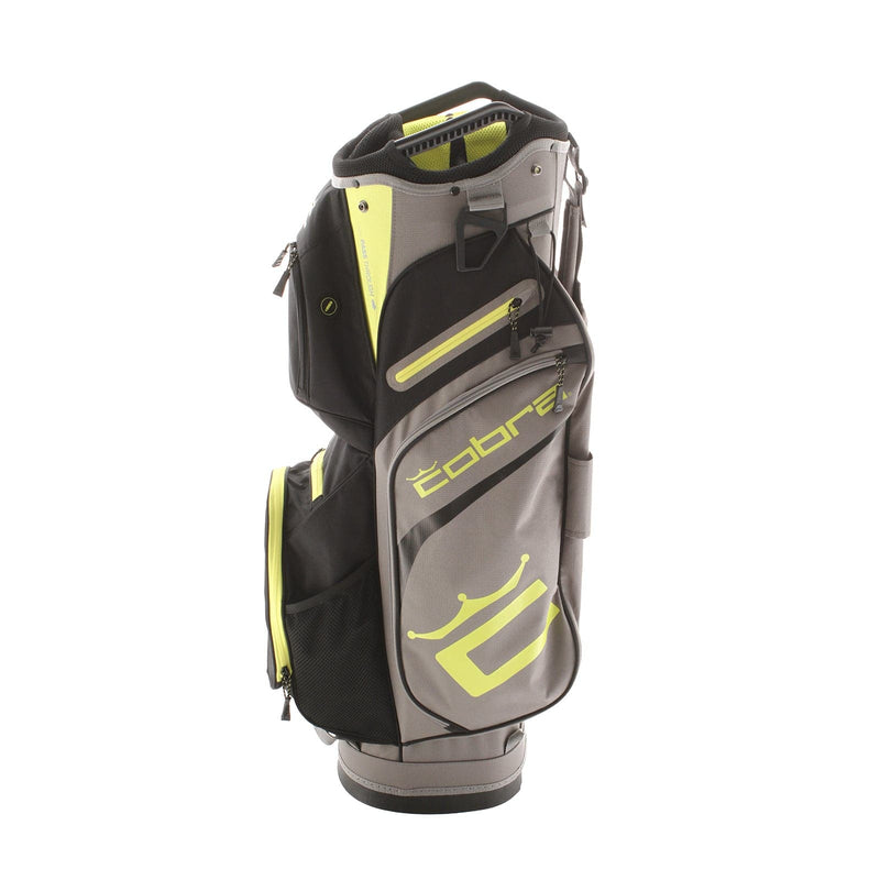Cobra Signature Cart Bag - Grey/Black/Lime