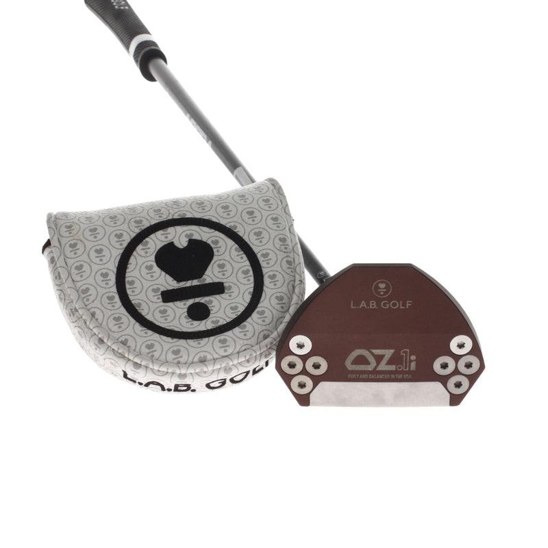L.A.B. Golf OZ.1i Mens Right Hand Putter 32.5" Mallet ACCRA - L.A.B. Press Pistol 2*