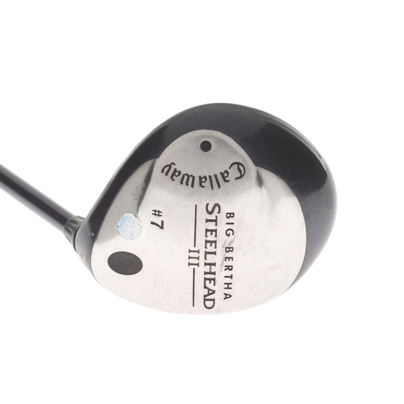 Callaway Big Bertha Steelhead III Graphite Mens Right Hand Fairway 7 Wood 21* Regular - Callaway