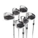 TaylorMade Qi Steel Mens Right Hand Irons 5-PW Stiff - KBS Max MT 85