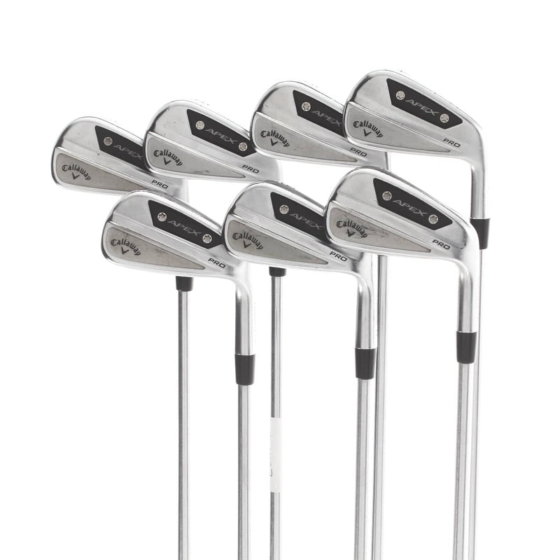 Callaway Apex Pro 24 Steel Mens Right Hand Irons 4-PW Stiff - Project X IO 6.0 110g
