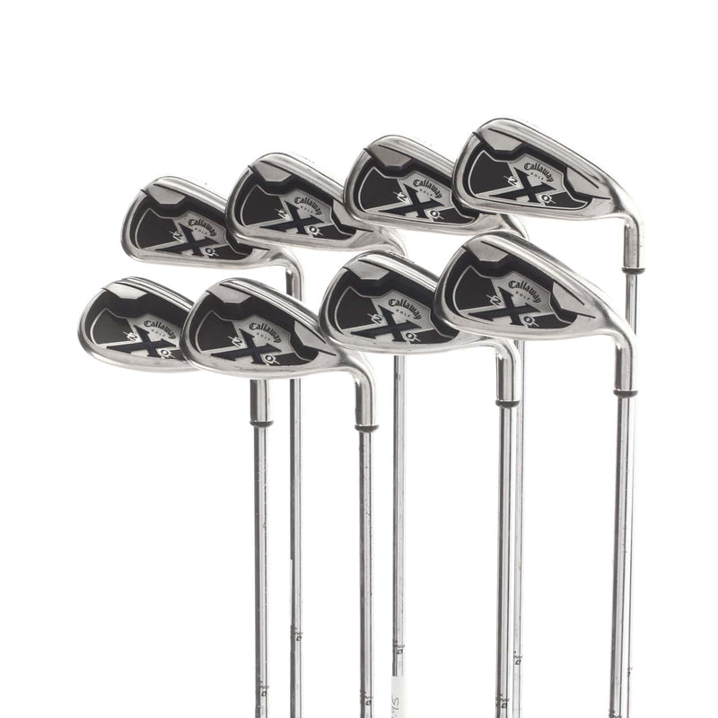 Callaway X-20 Steel Mens Right Hand Irons 4-SW Uniflex - Callaway