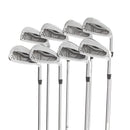 Ping S56 Steel Mens Right Hand Irons 3-PW Black Dot Stiff - Dynamic Gold S300