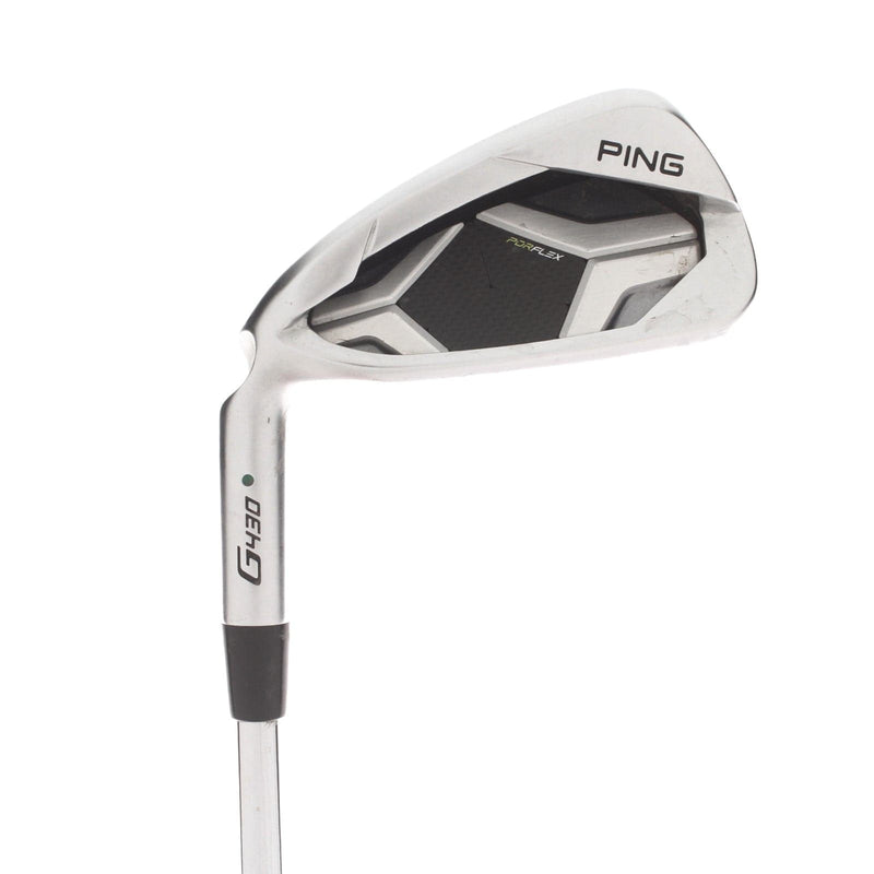 Ping G430 Steel Mens Left Hand 6 Iron Green Dot 25.5* 2* Upright Regular - Ping AWT 2.0