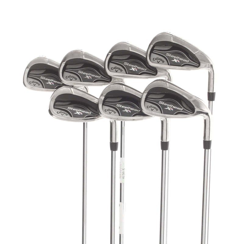 Callaway Steelhead XR Steel Mens Right Hand Irons 5-AW Regular - True Temper XP 95 R300