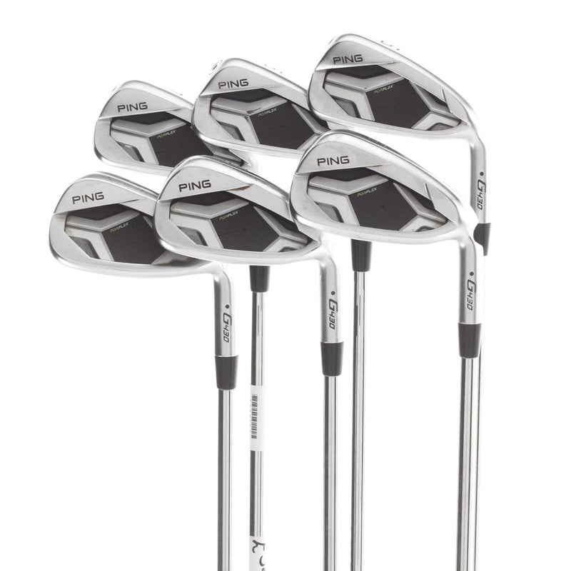 Ping G430 Steel Mens Right Hand Irons 5-PW Black Dot Regular - Ping AWT 2.0