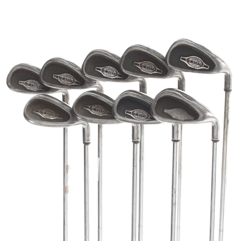 Callaway Big Bertha Steel Mens Right Hand Irons 4-SW Uniflex - Callaway