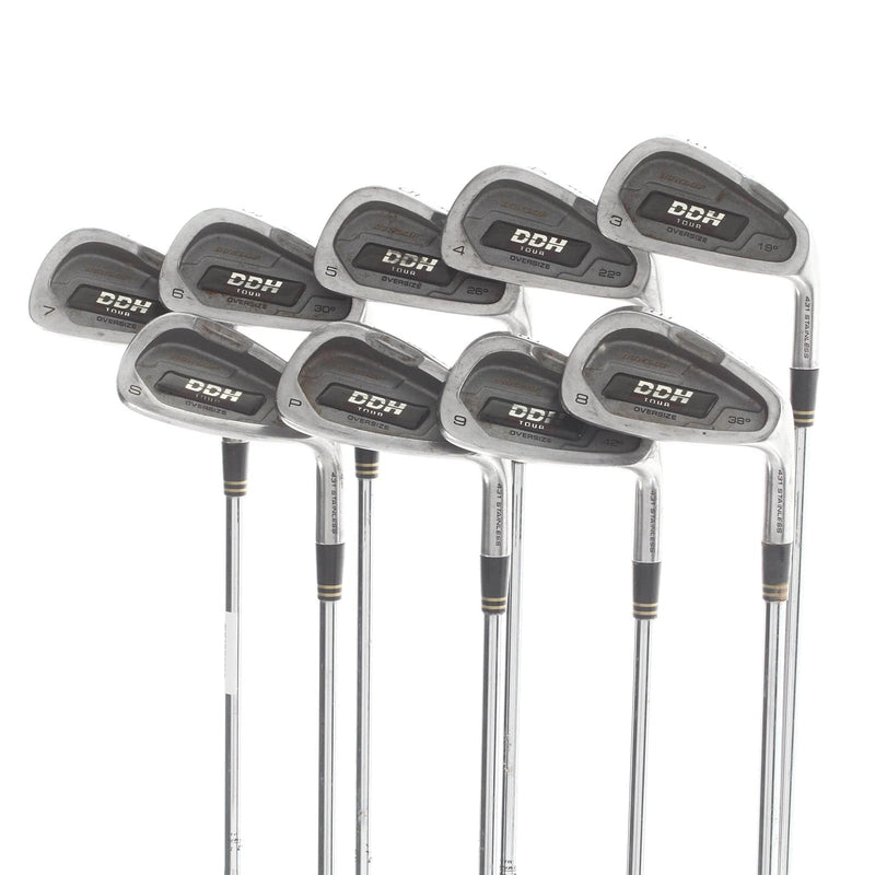 Dunlop DDH Oversize Steel Mens Right Hand Irons 3-SW Regular -