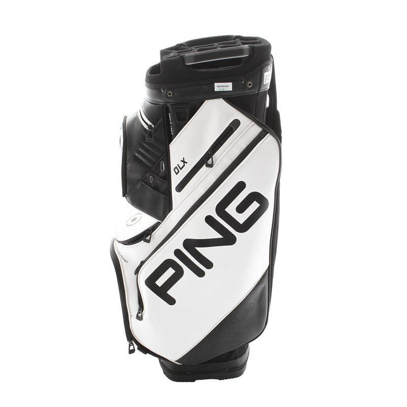 Ping DLX Cart Bag - White/Black