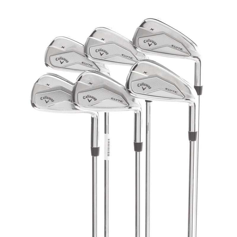 Callaway Elyte X Steel Mens Right Hand Irons 5-PW Regular - True Temper Vector 80G
