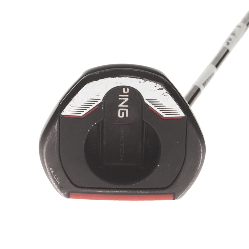 Ping Fetch 2021 Mens Left Hand Putter 33" Mallet Ping - Golf Pride Ping