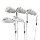 Ping i530 Steel Mens Left Hand Irons 7-UW Orange Dot 2* Flat Stiff - Ping AWT 2.0