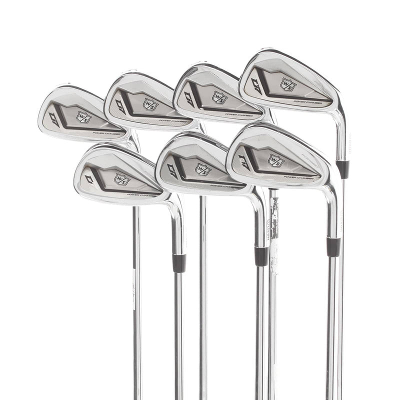 Wilson D7 Forged Steel Mens Right Hand Irons 4-PW Regular - KBS $-Taper 100