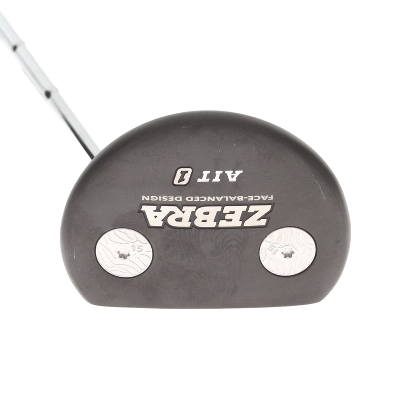 Zebra AIT 1 Mens Right Hand Putter 35" Mallet - Winn AVS Pistol