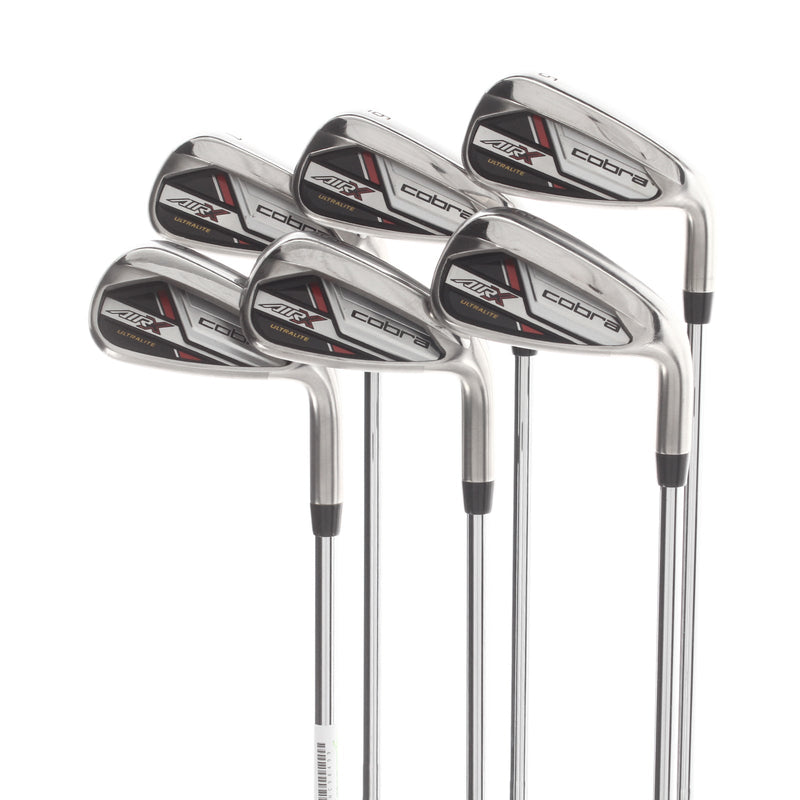 Cobra Air-X 2.0 Steel Mens Right Hand Irons 5-PW Stiff - KBS Max MT
