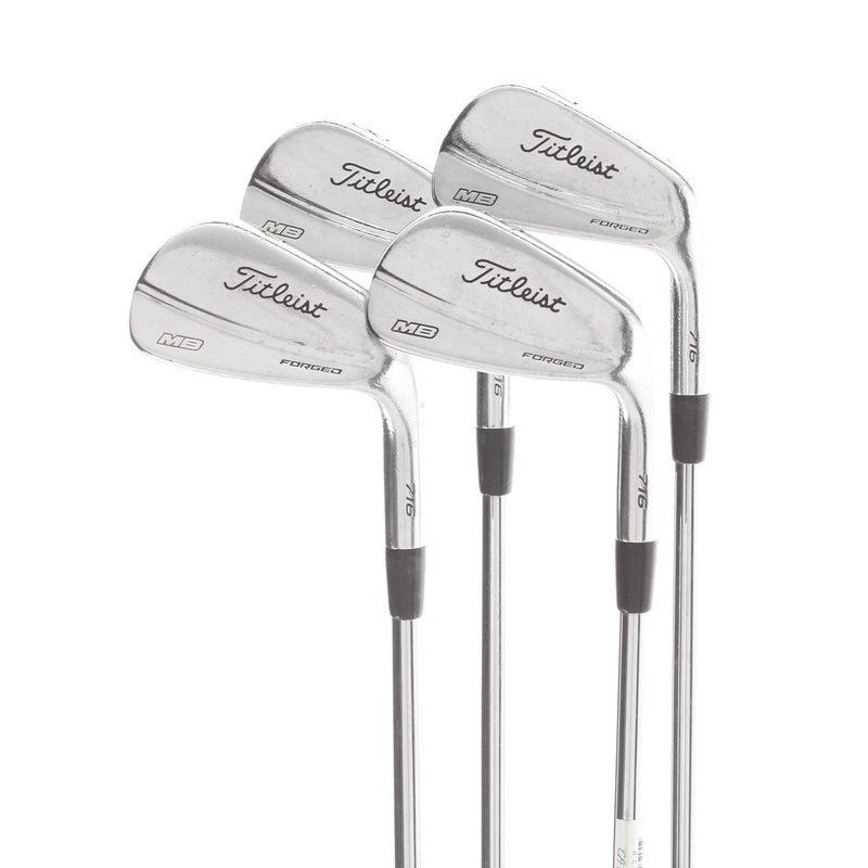 Titleist 716 MB Steel Mens Right Hand Irons 7-PW Stiff - True Temper Dynamic Gold AMT S300