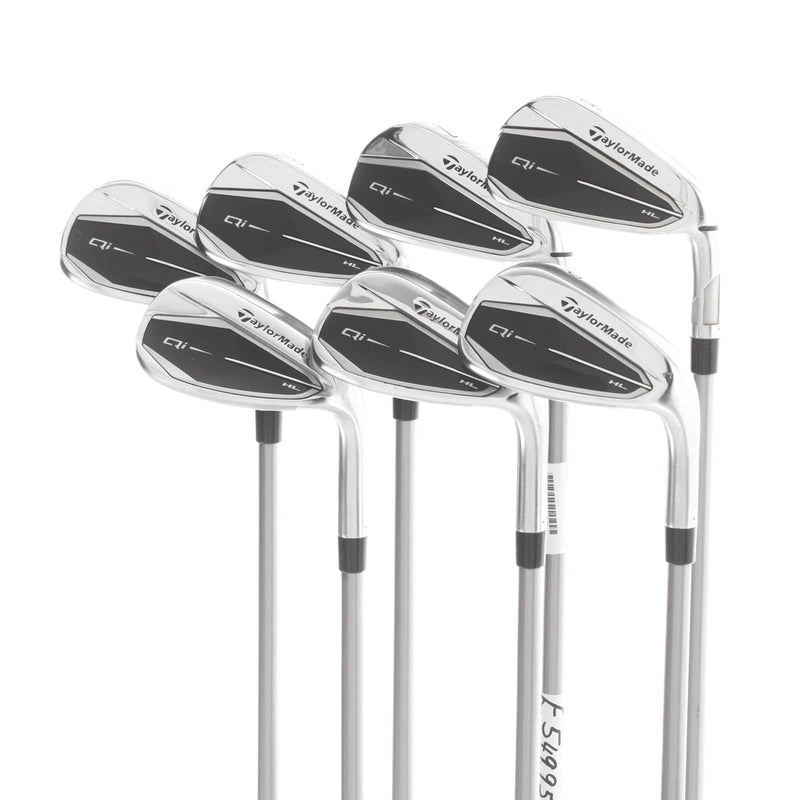TaylorMade Qi HL Graphite Mens Right Hand Irons 6-SW+GW Senior - Fujikura Speeder NX 50-A
