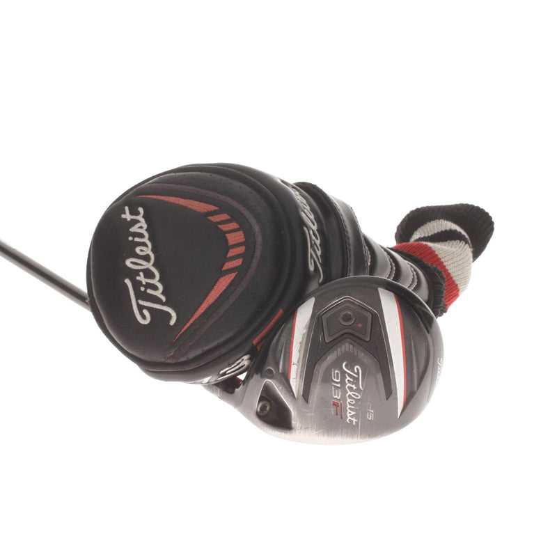 Titleist 913F Graphite Mens Right Hand Fairway 3 Wood 15* Stiff - Aldila R.I.P. Phenom 80