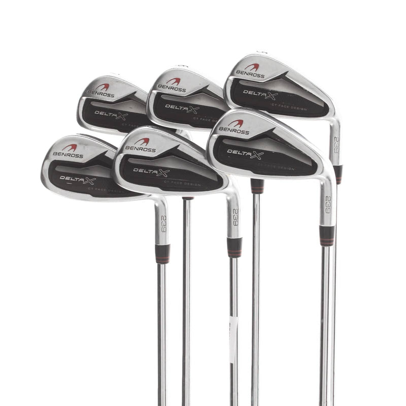 Benross Delta X Steel Mens Right Hand Irons 5-PW Regular - KBS Tour 105