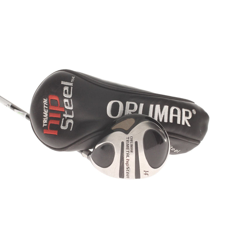 Orlimar Trimetal Hipsteel Graphite Mens Right Hand Fairway 3 Wood 14* Stiff - Fujikura 75g