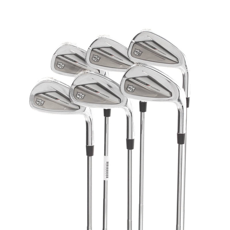 Wilson Dynapwr Forged Steel Mens Right Hand Irons 5-PW Stiff - True Temper Dynamic Gold 115 S300