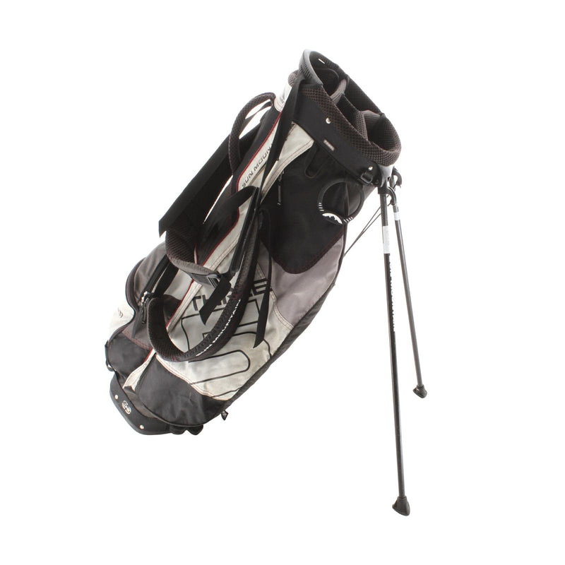 Sun Mountain Three 5 Stand Bag - Cream/Black/Red