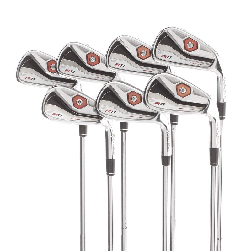 TaylorMade R11 Steel Mens Right Hand Irons 4-PW Extra Stiff - True Temper X100