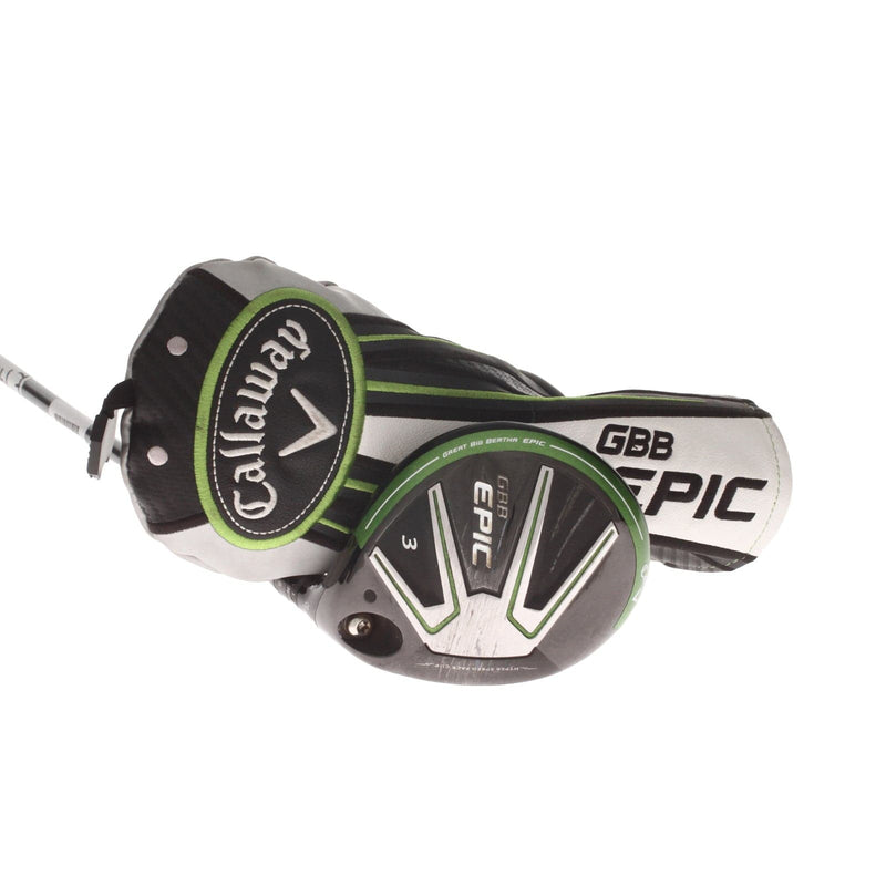 Callaway GBB Epic Graphite Mens Right Hand Fairway 3 Wood 15* Regular - Projecxt X HZRDUS T800 Green 65