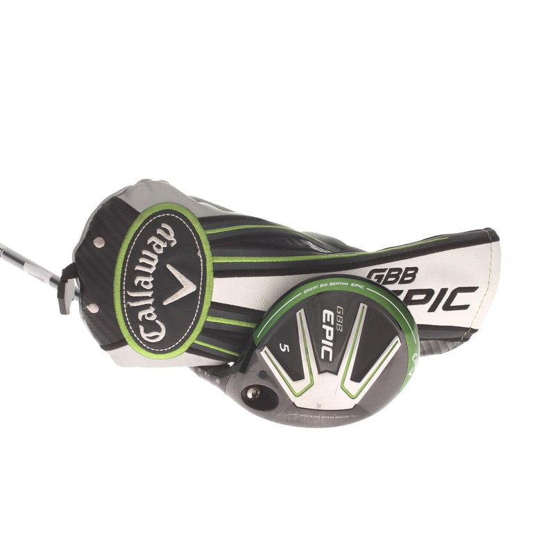 Callaway GBB Epic Graphite Mens Right Hand Fairway 5 Wood 18* Regular - Projecxt X HZRDUS T800 Green 65